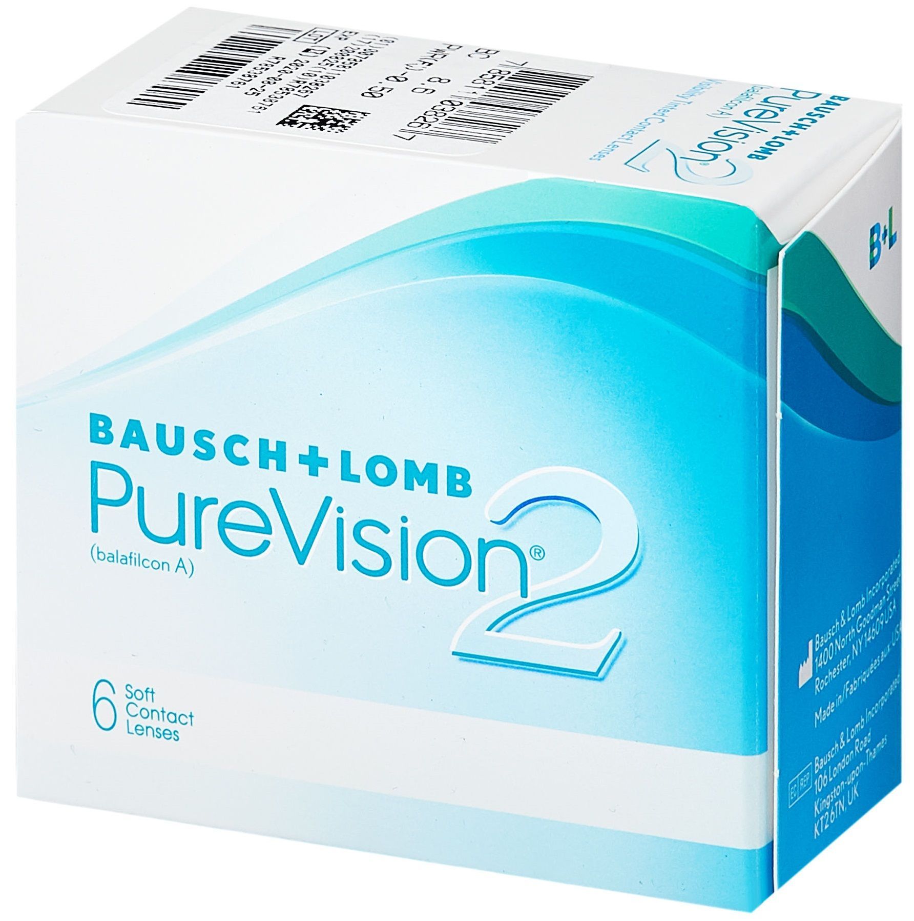 PureVision 2 HD (6 линз) BC 8.6