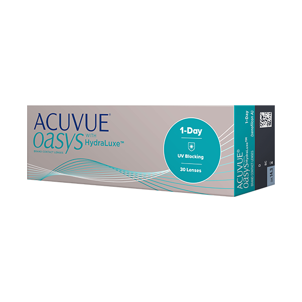 Acuvue Oasys 1-Day with HydraLuxe (30 шт.) BC 9.0