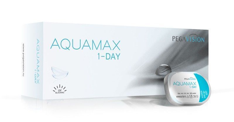 Aquamax 1-Day (30 шт) BC 8.6