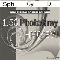 Special Line Glance 1.56 PhotoGray HMC/EMI (серый)